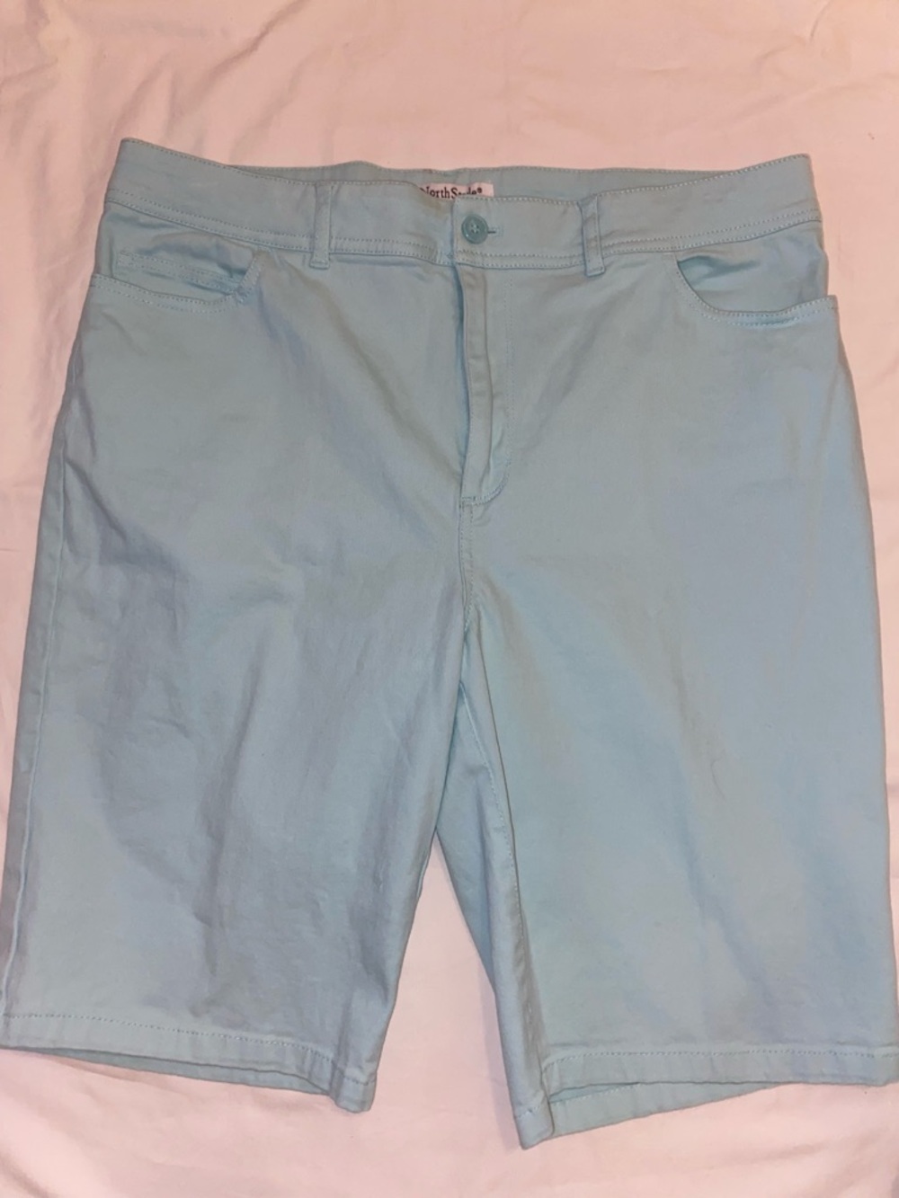 NorthStyle Light Blue Women’s Bermuda Shorts